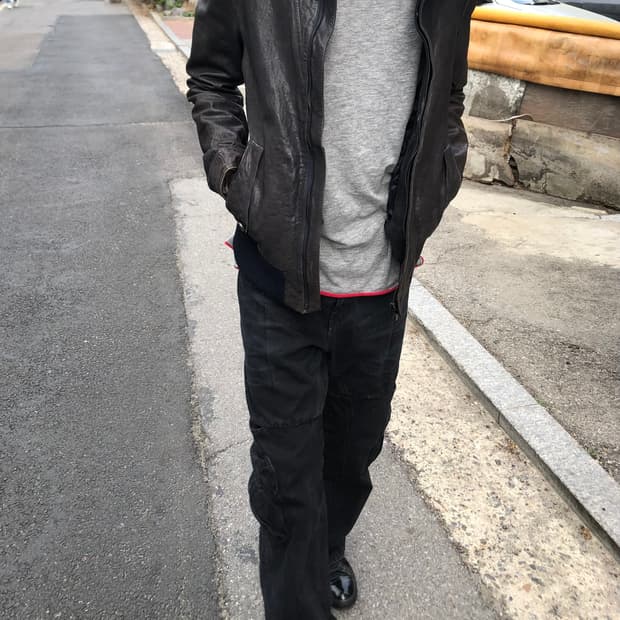 Wooyoungmi Sheep Skin Leather Jacket