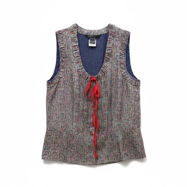 Marc Jacobs vinatage silk vest 4