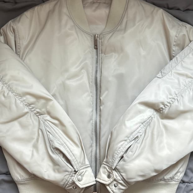 쿠어 ma1 크림베이지