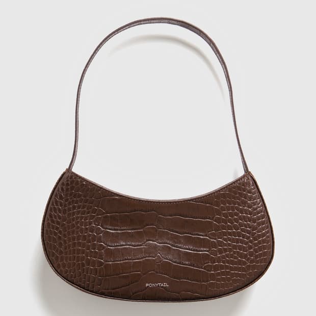 포니테일 가방 NEW BEAN BAG (BROWN)