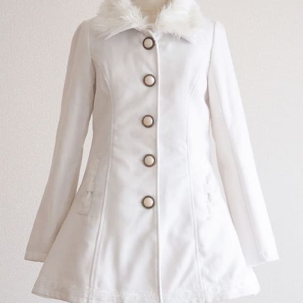 리즈리사 퍼코트 lizlisa 화이트코트 달천 히메갸루