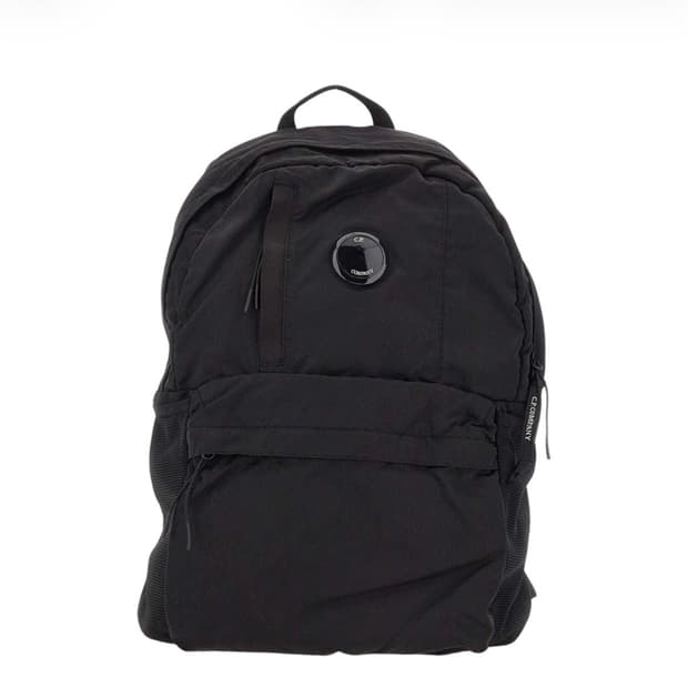 C.P. 컴퍼니 나일론 백팩 블랙