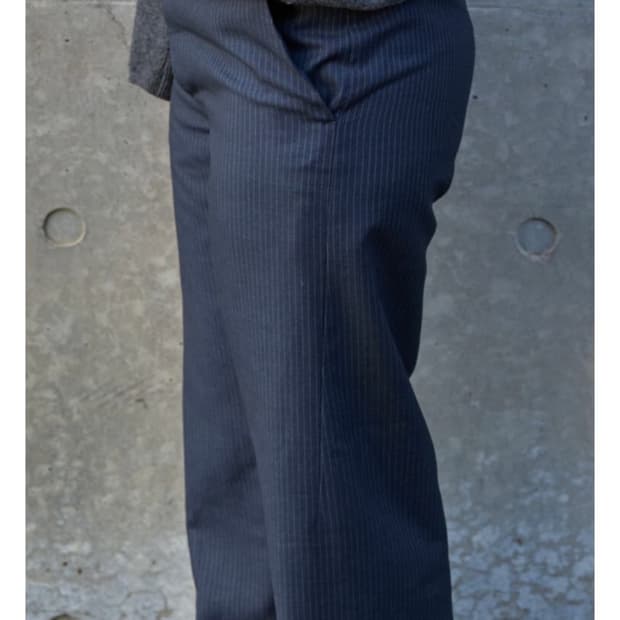 머듈 라운지 팬트 스트라이프