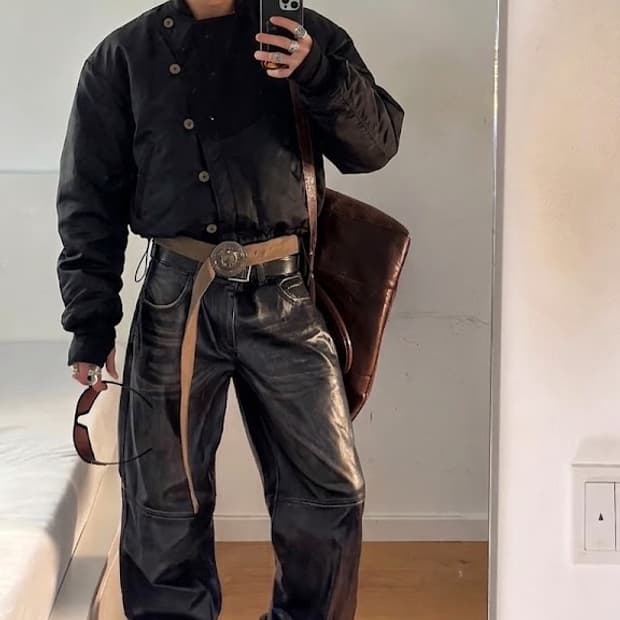 뉴치프시크 Moleskin Sweden 펜싱 봄버 자켓
