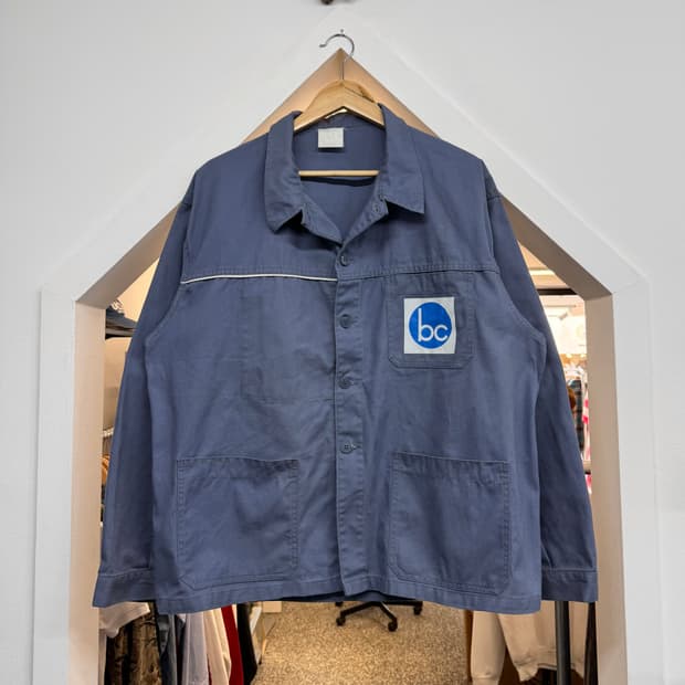 70s 빈티지 프렌치 워크 자켓 (L)  