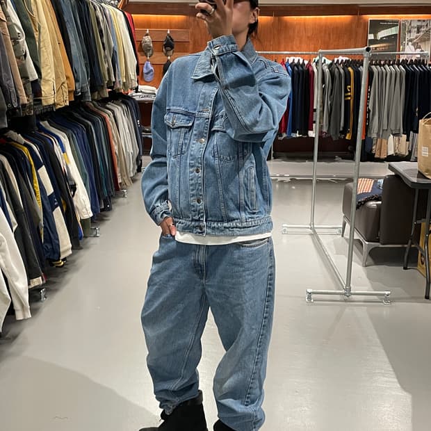 90s 랭글러 데님 자켓