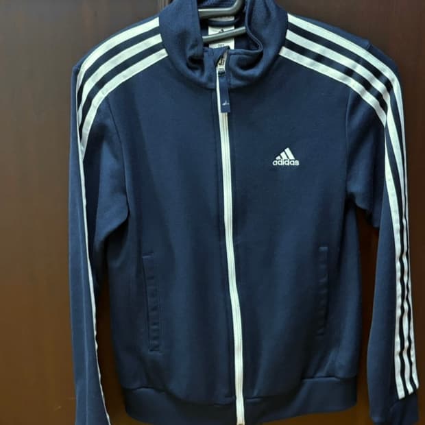아디다스 트랙탑 네이비