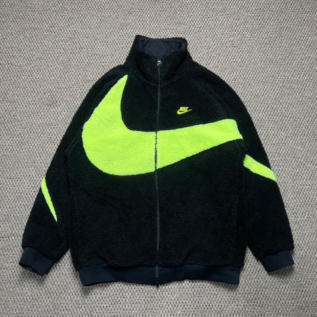 나이키 빅스우시 리버시블 플리스 자켓 XL