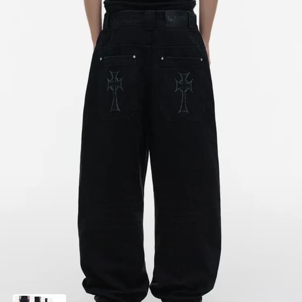 Op. 09 SIG LIQUID DENIM PANTS BLACK M