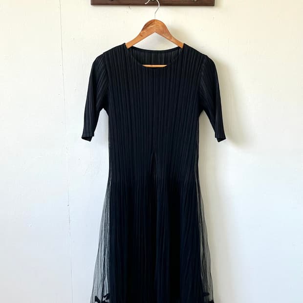 Bell chu Very 플리츠 원피스