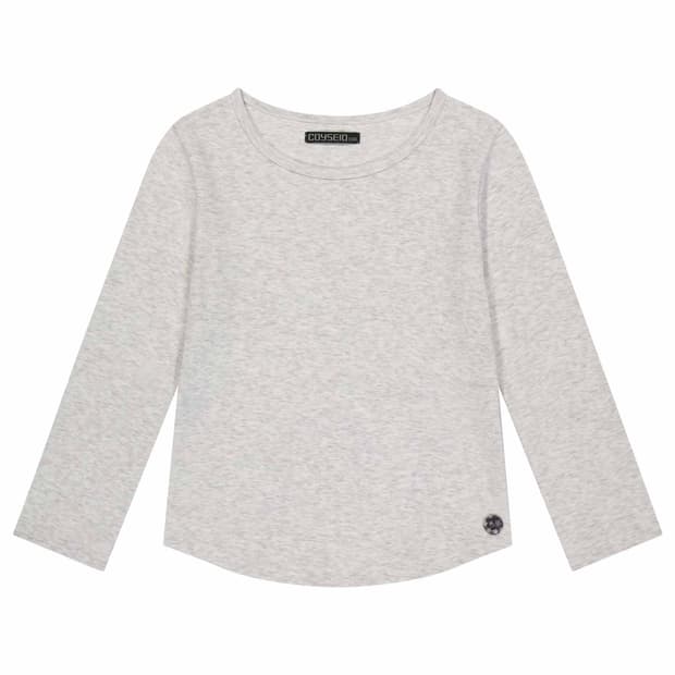 Coyseio 038 capri sleeves white melange