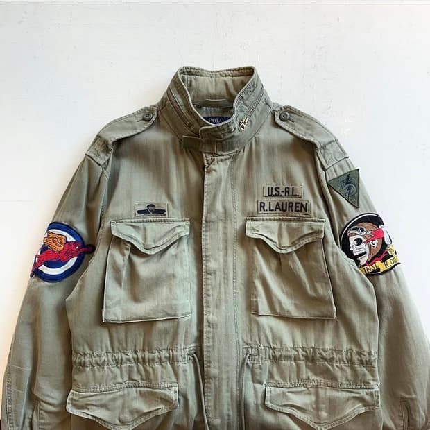 폴로 랄프로렌 50주년 m-65 필드자켓