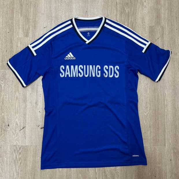 아디다스 삼성 SDS 로고 빈티지 유니폼 XL(105)