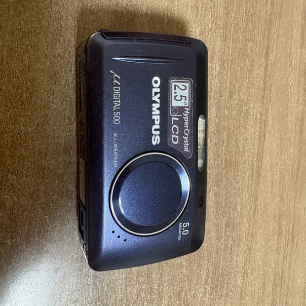 올림푸스 뮤 디지털 500 카메라 (작례포함)