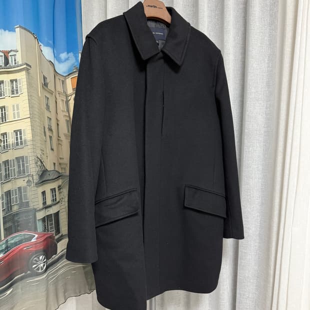 바나나리퍼블릭 블랙 코트