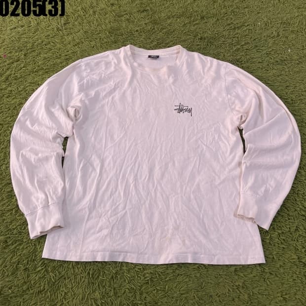 스투시 긴팔티셔츠