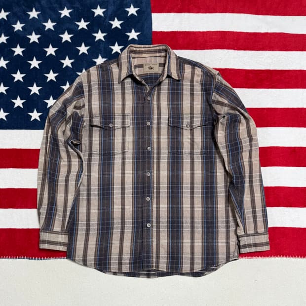 무스크릭 헤비플란넬셔츠 빈티지플란넬셔츠 moose creek빈티지워크웨어