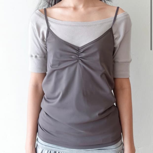 샵페어리 clear sleeveless