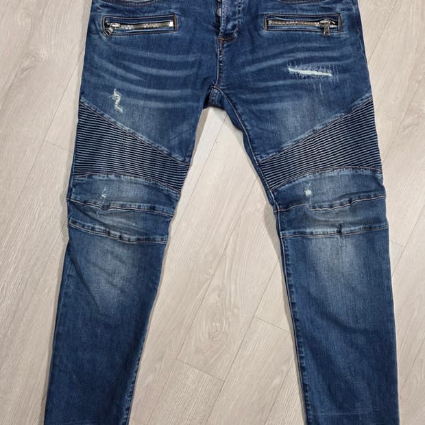 [정품] 발망 바이커진 프리아 네이비블루.  싸이즈 32