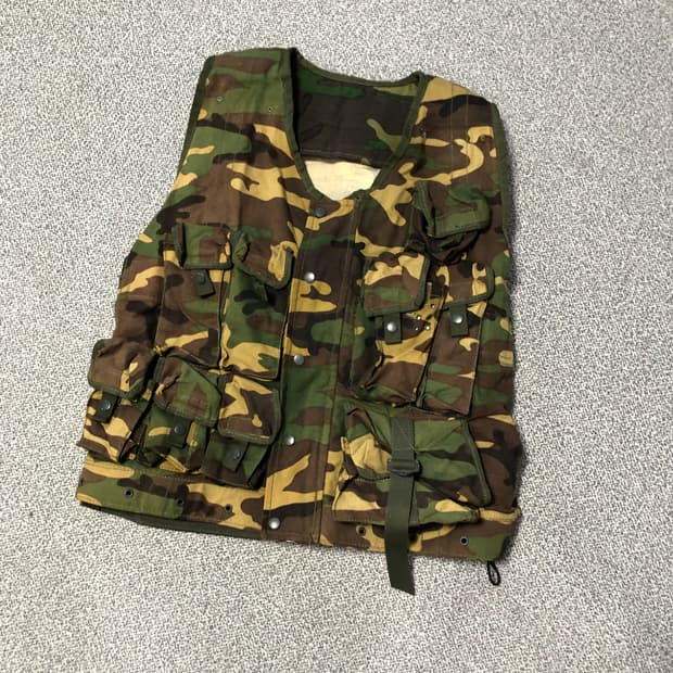 밀리터리 군용 조끼