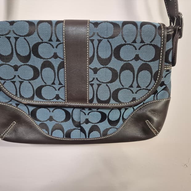 코치 시그니처 패턴 가방