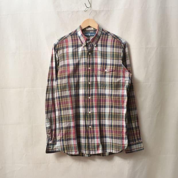 폴로 랄프로렌 마드라스 체크 셔츠 M M0178