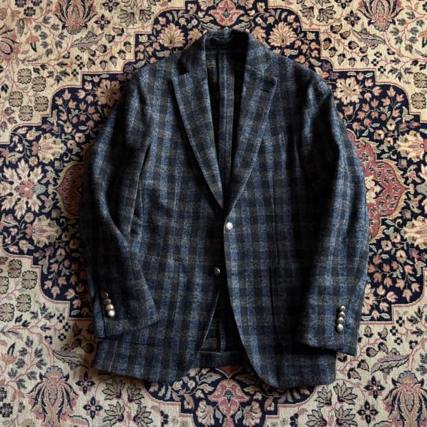 가브리엘 파시니 트위드 자켓 슬림100