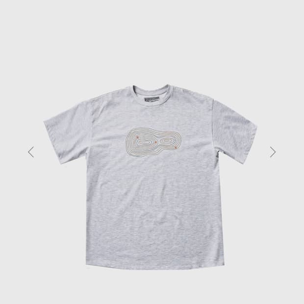 999휴머니티 공존 티 멜란지 그레이 (2)