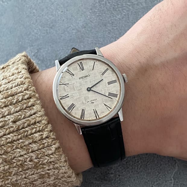 세이코 Seiko 모자이크 다이얼 샤리오