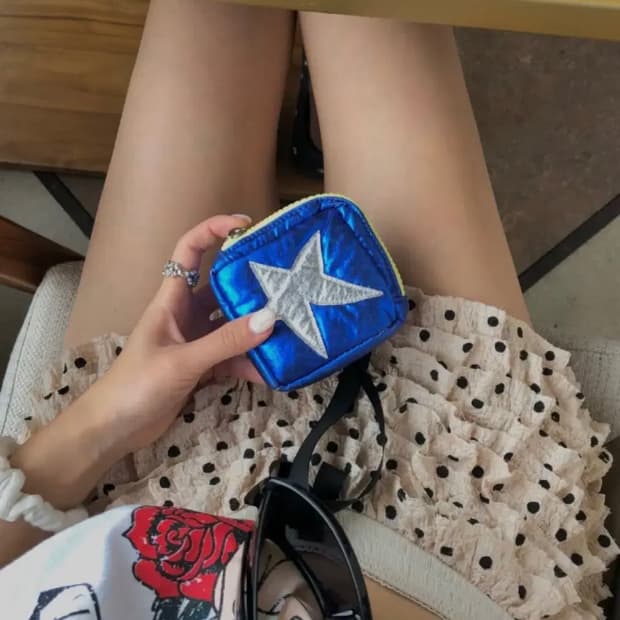 글로니 코코 도트 블루머 쇼츠 베이지 m