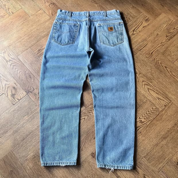 [36]칼하트 USA 빈티지 워싱 워크 데님 팬츠