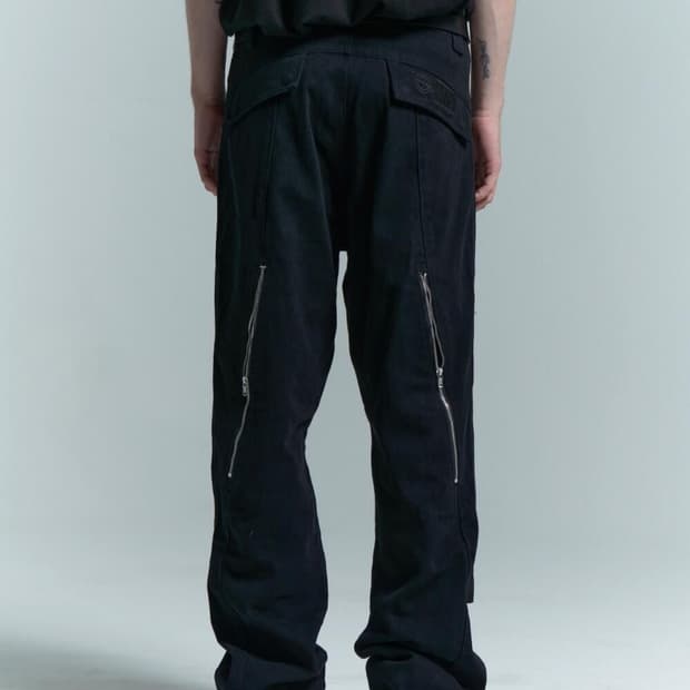 [M] MPa WAVE ZIPPER PANTS 웨이브 지퍼 팬츠