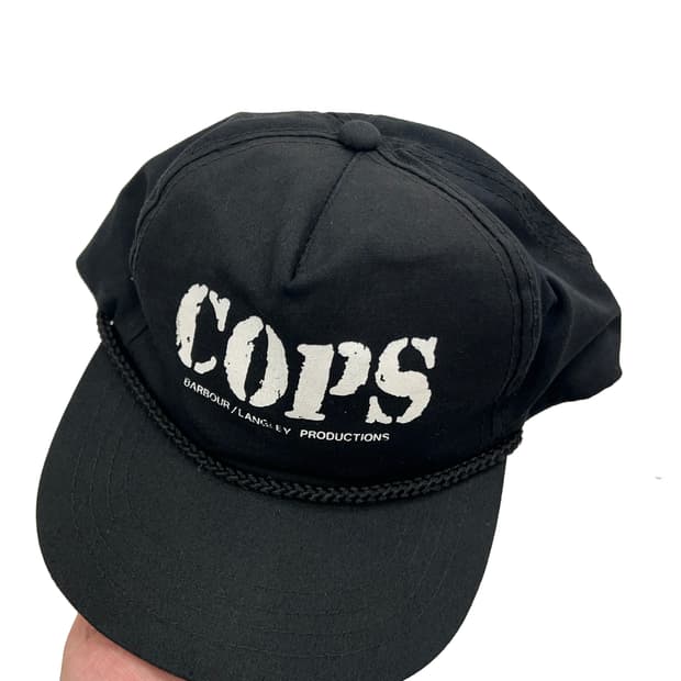 Cops 빈티지 캡