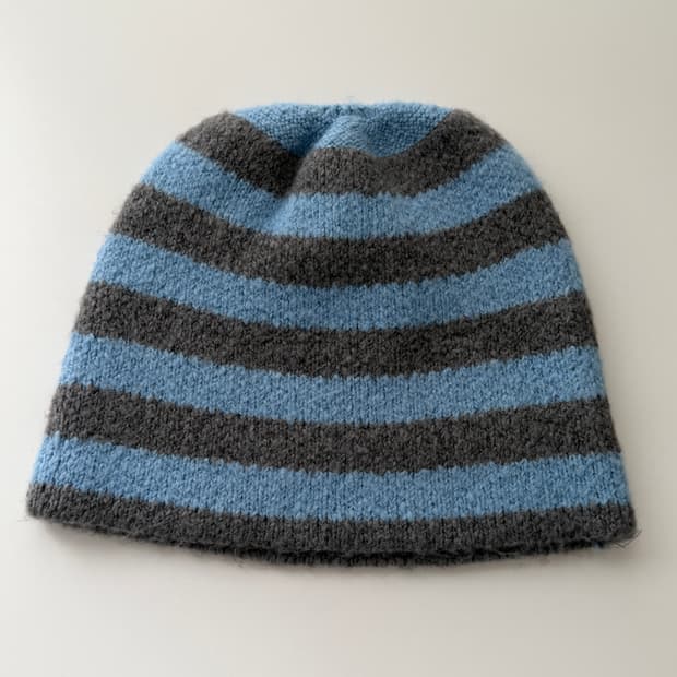 빈티지 배색 비니