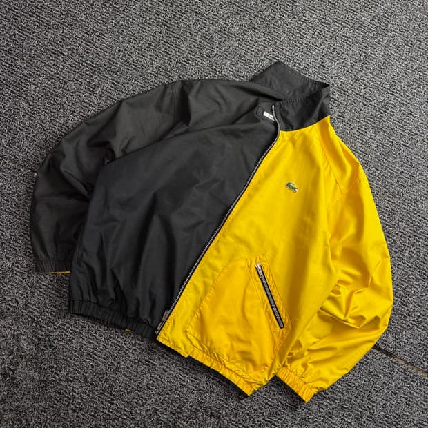 90s 라코스테 리버시블 블루종 자켓 2669