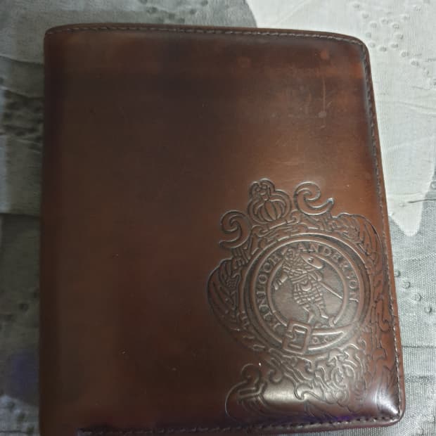 킨록앤더슨 천연소가죽 클래식 반지갑 브라운