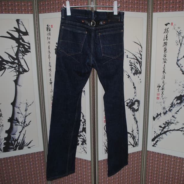 풀카운트 X 이사무 카타야마 백래쉬 15.5 온즈 부츠컷 데님