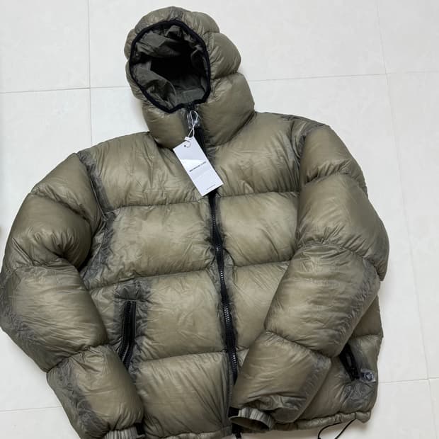 Mki 패딩 버블 덕다운 카키