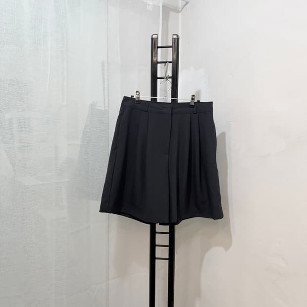 원로그 핀턱 반바지 슬랙스 4624