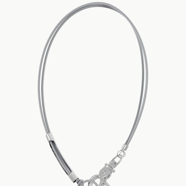 3way Sporty Necklace (Light Gray)