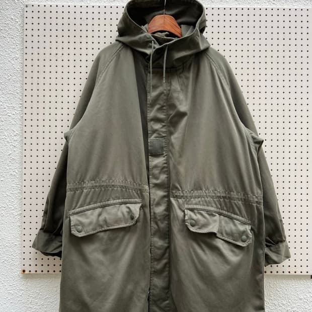 1980s French Army M-64 파카 모즈파카 개파카