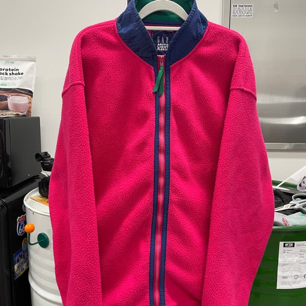 90s 올드갭 풀집업