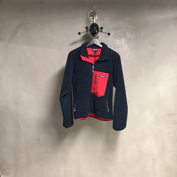 파타고니아 레트로 플리스 자켓 네이비 XS