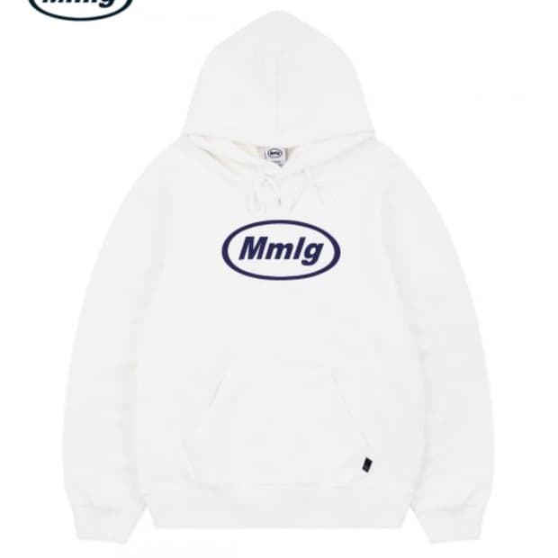 Mmlg후드티 화이트S