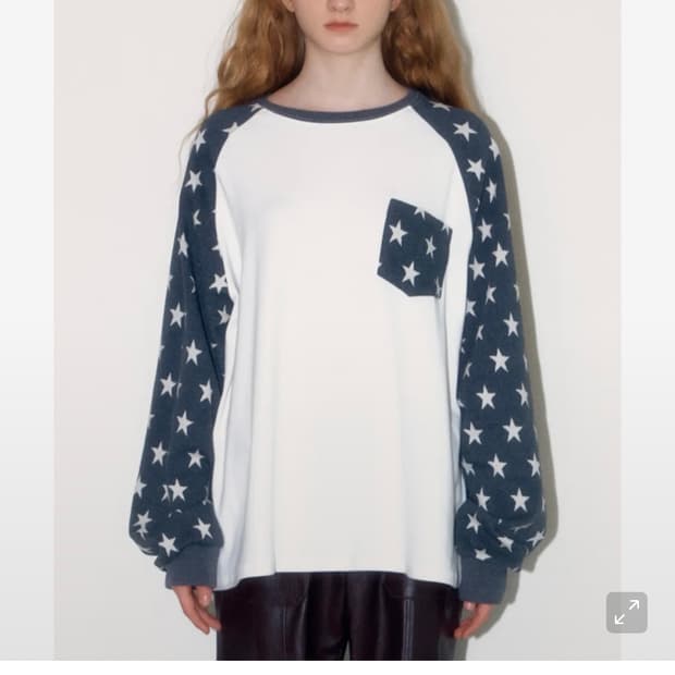 라세레모니 스타 박스 티셔츠 흰색