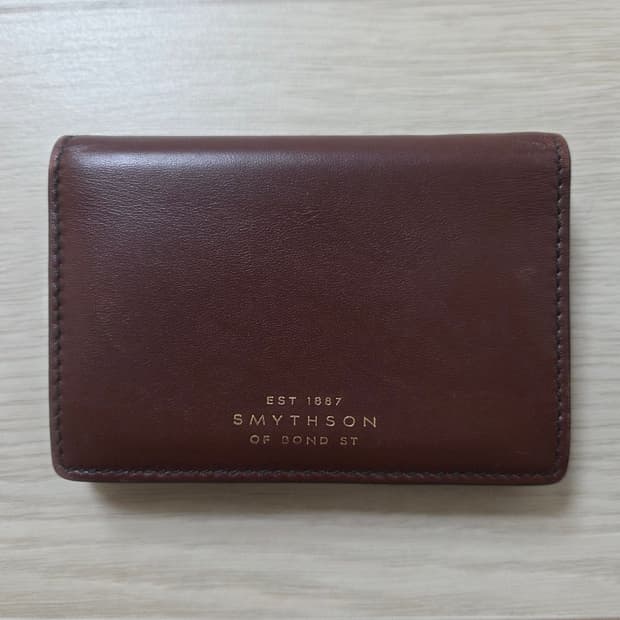 SMYTHSON 스마이슨 카드지갑