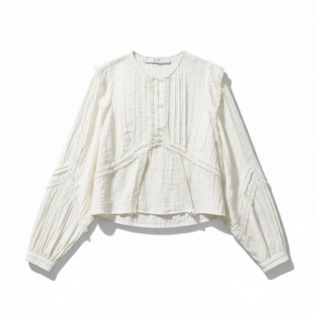 IRO 이로 camer 22s 화이트 블라우스 36