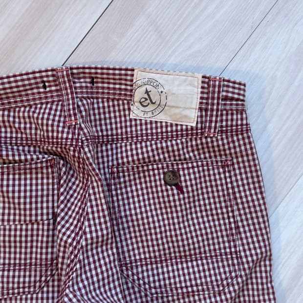 [ET BOITE] Check Carpenter Pants