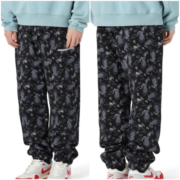 (L) 디스이즈네버댓 페이즐리 조거팬츠
