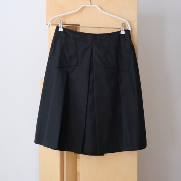 PRADA Pocket Pleated Skirt